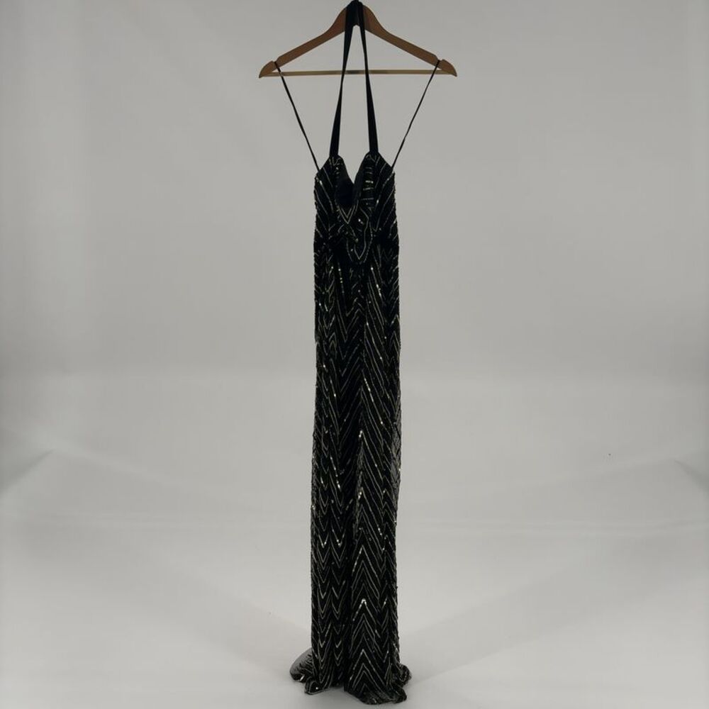 Reem Acra Beaded Jumpsuit in Multicolor